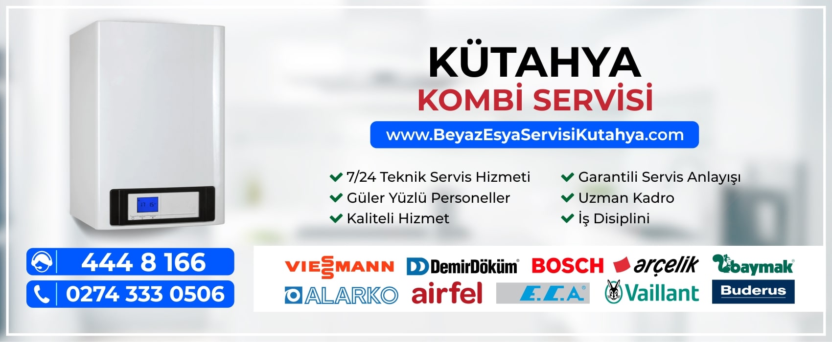 kütahya kombi servisi